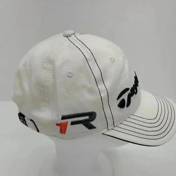 TaylorMade RBZ Embroidered White and Black Adjustable Hat - Picture 4 of 7